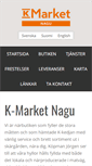 Mobile Screenshot of k-market-nagu.fi