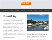 Tablet Screenshot of k-market-nagu.fi
